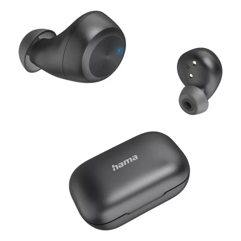 Hama Spirit Chop II True Wireless Stereo (TWS) ausinės sportinės Bluetooth juodos