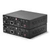 Lindy 100m Cat.6 Dual Head HDMI, USB ir RS-232 praplėtimo rinkinys, siųstuvas ir imtuvas, laidinis, 100 m, Cat6, 1920 x 1080 pikseliai, juoda