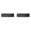 Lindy 100m Cat.6 Dual Head HDMI, USB ir RS-232 praplėtimo rinkinys, siųstuvas ir imtuvas, laidinis, 100 m, Cat6, 1920 x 1080 pikseliai, juoda