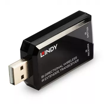 Lindy Bi-directional Wireless IR Extender belaidis IR signalo praplėtimo siųstuvas-imtuvas, 150 m