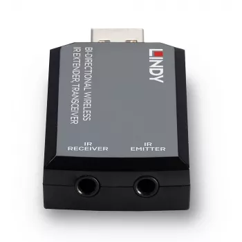 Lindy Bi-directional Wireless IR Extender belaidis IR signalo praplėtimo siųstuvas-imtuvas, 150 m