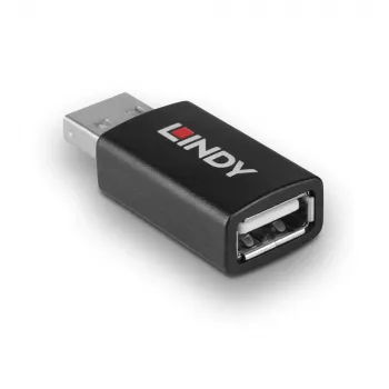 Lindy 71263 USB Type A lyties keitiklis juodas