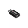 Lindy USB 3.2 Type C į C 100W duomenų blokatorius, USB Type C, USB Type C, juoda