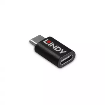 Lindy USB 3.2 Type C į C 100W duomenų blokatorius, USB Type C, USB Type C, juoda