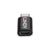 Lindy USB 3.2 Type C į C 100W duomenų blokatorius, USB Type C, USB Type C, juoda