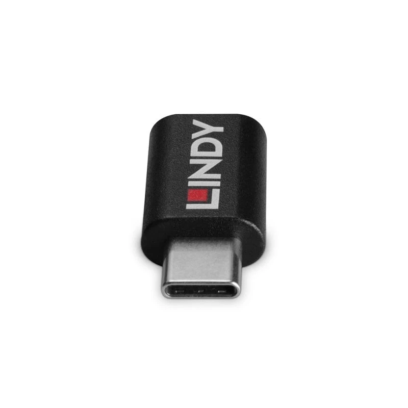 Lindy USB 3.2 Type C į C 100W duomenų blokatorius, USB Type C, USB Type C, juoda