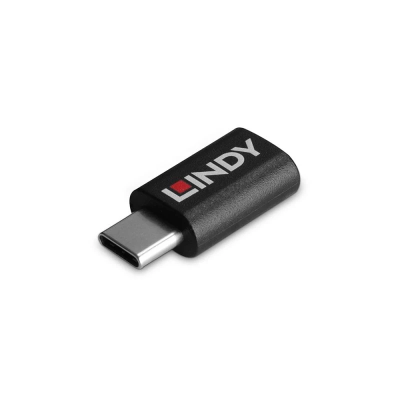 Lindy USB 3.2 Type C į C 100W duomenų blokatorius, USB Type C, USB Type C, juoda