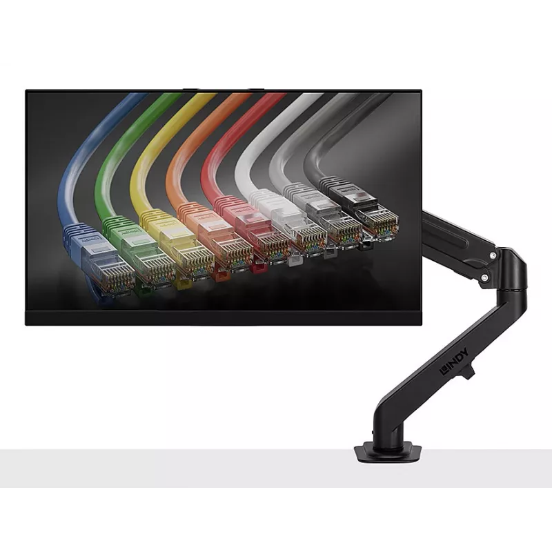 Lindy 40707 monitorio laikiklis / stovas 68,6 cm (27 colių) stalas Juoda