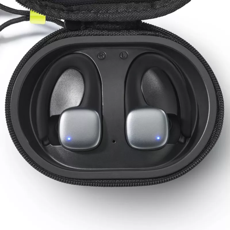 Hama Spirit Athletics belaidės ausinės True Wireless Stereo (TWS) su kabliuku sportui Bluetooth juodos