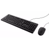 Trust TKM-250 klaviatūra su pele, laidas, USB, QWERTZ vokiškas, juoda
