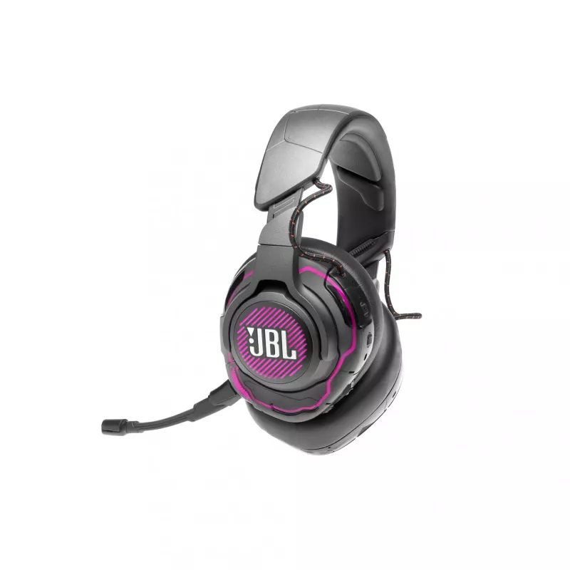 Ausinės JBL Quantum One BLACK, laidinės, žaidimams, 20-20000 Hz, 526 g, juodos