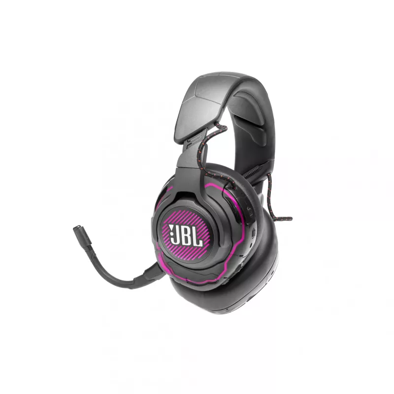 Ausinės JBL Quantum One BLACK, laidinės, žaidimams, 20-20000 Hz, 526 g, juodos