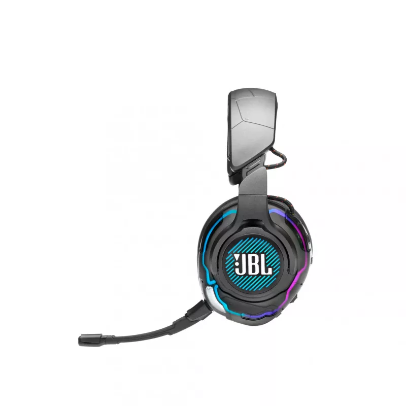 Ausinės JBL Quantum One BLACK, laidinės, žaidimams, 20-20000 Hz, 526 g, juodos
