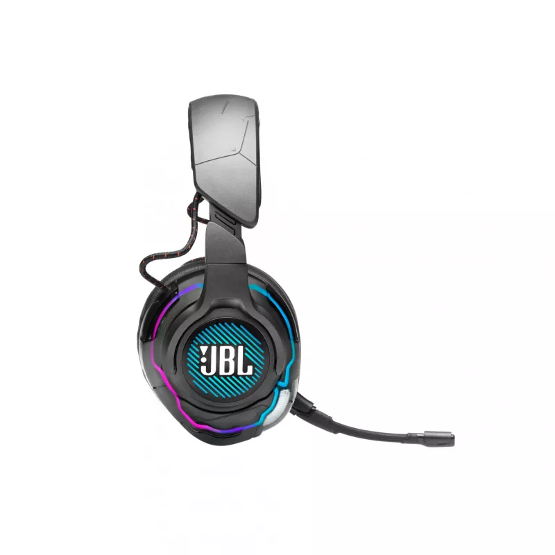 Ausinės JBL Quantum One BLACK, laidinės, žaidimams, 20-20000 Hz, 526 g, juodos
