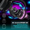 Ausinės JBL Quantum One BLACK, laidinės, žaidimams, 20-20000 Hz, 526 g, juodos