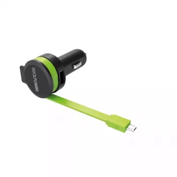 Automobilinis įkroviklis RealPower 257635 Universalus Juodas Žalias