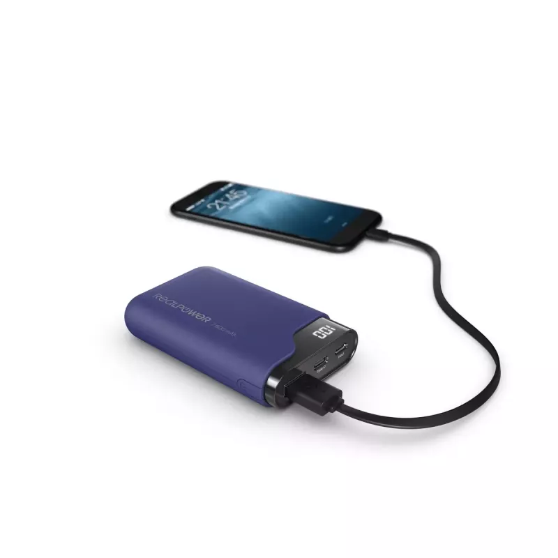 Nešiojamas įkroviklis RealPower PB-7500C 7500 mAh