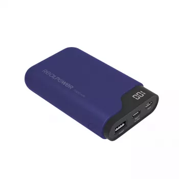 Nešiojamas įkroviklis RealPower PB-7500C 7500 mAh