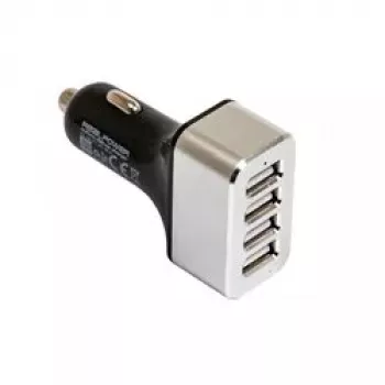 Automobilinis USB įkroviklis RealPower 176636 (4 prievadai, 12–24 V)