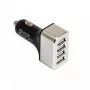 Automobilinis USB įkroviklis RealPower 176636 (4 prievadai, 12–24 V)