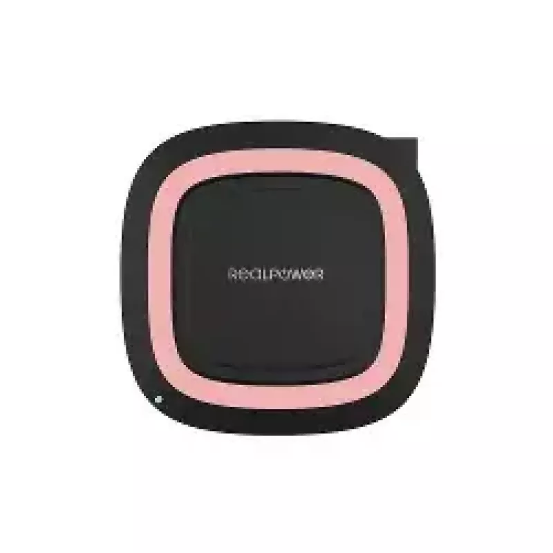 Belaidis įkroviklis RealPower FreeCharge-10 10 W, juodas, patalpoms