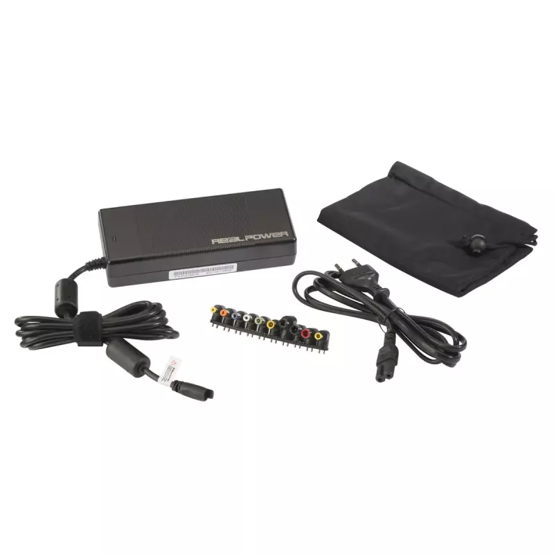 Maitinimo adapteris inverteris RealPower 140474 vidinis 40 W juodas