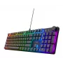 Gaming klaviatūra Trust GXT 866 Torix mechaninė USB QWERTZ juoda