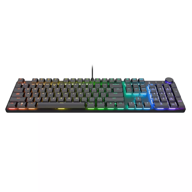 Gaming klaviatūra Trust GXT 866 Torix mechaninė USB QWERTZ juoda