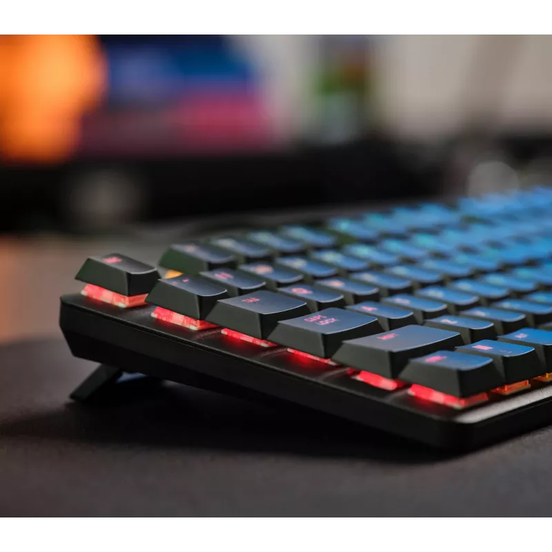 Gaming klaviatūra Trust GXT 866 Torix mechaninė USB QWERTZ juoda