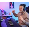 Trust GXT 867 Acira klaviatūra žaidimams USB QWERTZ vokiška juoda pilka 60% mechaninė RGB