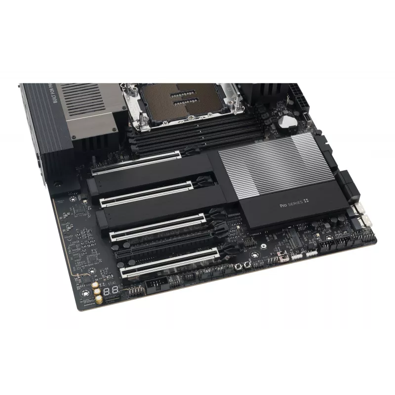 Motininė plokštė ASUS PRO WS W890-SAGE – Intel W890, LGA 4710-2, CEB, 8× DIMM, DDR5, keturių kanalų, 2.5G ir 10G Ethernet