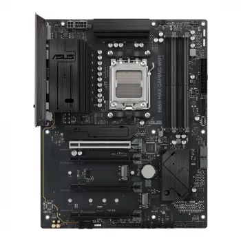 Motininė plokštė ASUS B850 MAX GAMING WIFI Socket AM5 ATX, AMD B850, DDR5, 4 DIMM, 256 GB, Wi‑Fi 6E, 2.5Gb Ethernet