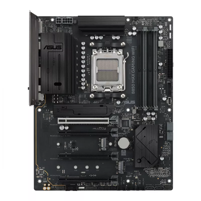 Motininė plokštė ASUS B850 MAX GAMING WIFI Socket AM5 ATX, AMD B850, DDR5, 4 DIMM, 256 GB, Wi‑Fi 6E, 2.5Gb Ethernet