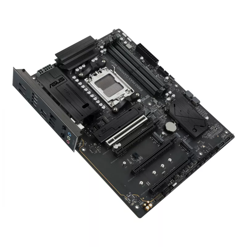 Motininė plokštė ASUS B850 MAX GAMING WIFI Socket AM5 ATX, AMD B850, DDR5, 4 DIMM, 256 GB, Wi‑Fi 6E, 2.5Gb Ethernet