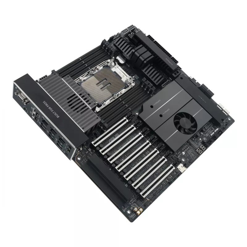 Pagrindinė plokštė ASUS Pro WS W890E-SAGE SE — Intel W890, LGA 4710-2, EEB, 8x DIMM DDR5, aštuonių kanalų, 10GbE