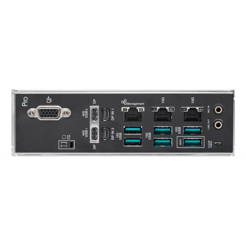Pagrindinė plokštė ASUS Pro WS W890E-SAGE SE — Intel W890, LGA 4710-2, EEB, 8x DIMM DDR5, aštuonių kanalų, 10GbE