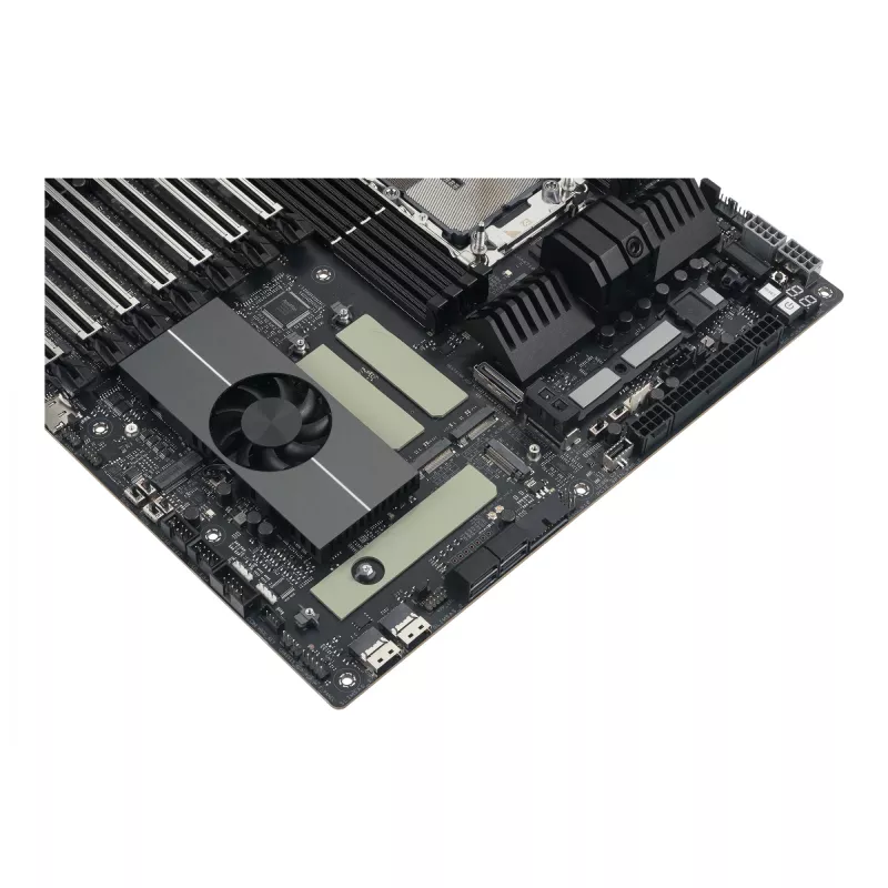 Pagrindinė plokštė ASUS Pro WS W890E-SAGE SE — Intel W890, LGA 4710-2, EEB, 8x DIMM DDR5, aštuonių kanalų, 10GbE