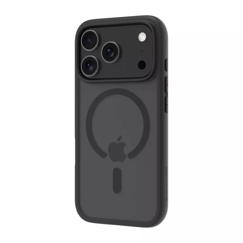 Dėklas dbramante1928 Grenen MS Black iPhone 17 Pro Monochromatic