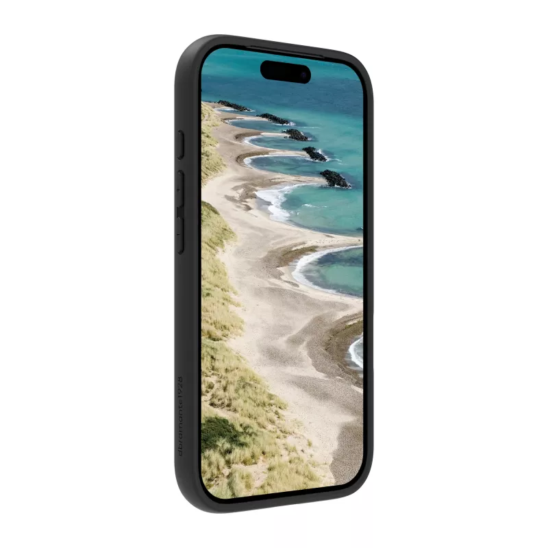 Dėklas dbramante1928 Grenen MS Black iPhone 17 Pro Monochromatic