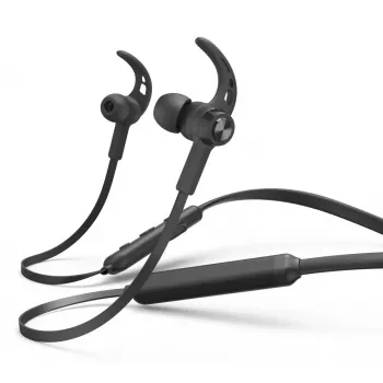 Hama Freedom Neck III Belaidės ausinės Ausų kabliukas, Į ausį Sportinės Bluetooth Juodos