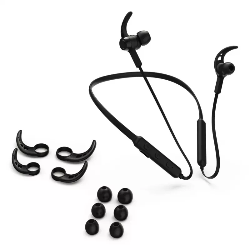 Hama Freedom Neck III Belaidės ausinės Ausų kabliukas, Į ausį Sportinės Bluetooth Juodos