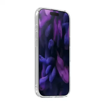 LAUT CRYSTAL FLURO dėklas iPhone 17 Air, suderinamas su MagSafe, permatomas