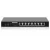 Intellinet 8 prievadų 2.5G Ethernet PoE+ jungiklis – aštuoni 10/100/1000/2500 Mbps PSE PoE+ prievadai, 100 W PoE galios biudžetas, nevaldomas, stalinis, galimas montavimas ant sienos