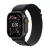 Apple Watch Ultra 3 GPS + Cellular 49mm Titaninis korpusas juodos spalvos su juodu Alpine Loop dirželiu - mažas