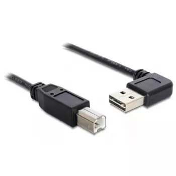 USB kabelis DeLOCK 1m USB 2.0 A - B m/m juodas