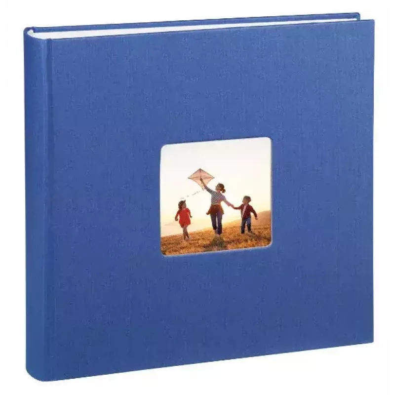 Hama Fine Art mėlynas fotoalbumas 400 lapų 10x15 cm kietas viršelis