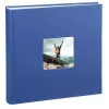 Hama Fine Art mėlynas fotoalbumas 400 lapų 10x15 cm kietas viršelis