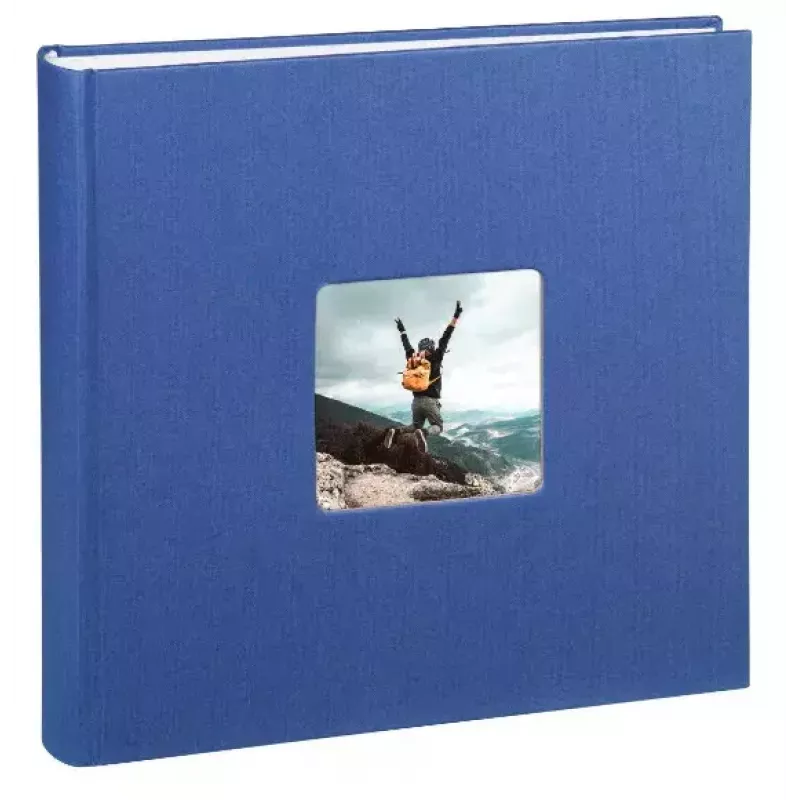 Hama Fine Art mėlynas fotoalbumas 400 lapų 10x15 cm kietas viršelis