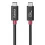 Hama USB-C laidas su E-Marker, USB4 Gen4, 80 Gbit/s, 5 A, 240 W, 1,00 m