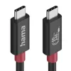 Hama USB-C laidas su E-Marker, USB4 Gen4, 80 Gbit/s, 5 A, 240 W, 1,00 m